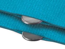 sw-s - 1/2 x 0.075 Inch Neodymium Rare Earth Sewing Magnets N38 1 Pair-2