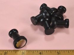 xltk-blk - 7/16 x 9/16 Inch Neodymium Rare Earth Magnetic Thumbtack N42 -2