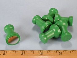 xltk-grn - 7/8 x 1 1/8 Inch Neodymium Rare Earth Magnetic Thumbtack N42 -2