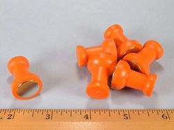 xltk-ora - 7/8 x 1 1/8 Inch Neodymium Rare Earth Magnetic Thumbtack N42 -2