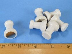 xltk-wht - 7/8 x 1 1/8 Inch Neodymium Rare Earth Magnetic Thumbtack N42 -2