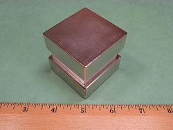 zby0y0c - 2 x 2 x 3/4 Inch Neodymium Rare Earth Surplus Block Magnet N35 -2