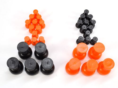  Inch Neodymium Rare Earth Assorted Color Magnetic Thumbtacks N42 (34 Pack)--thumbnail-2